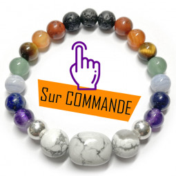 Bracelet Boules 7 Chakras