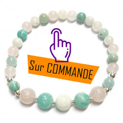 Bracelet Boules 3 Pierres