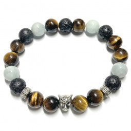 Bracelet 3 Pierres Vibrations Cristallines