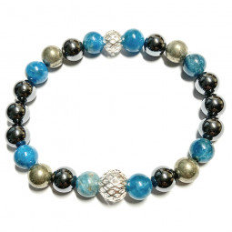 Bracelet 3 Pierres Vibrations Cristallines