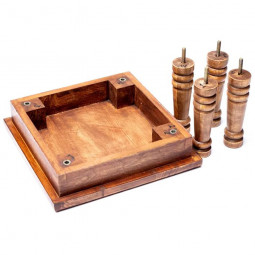 Table Arbre de Vie en Bois Vibrations Cristallines