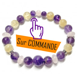 Bracelet Boules 3 Pierres