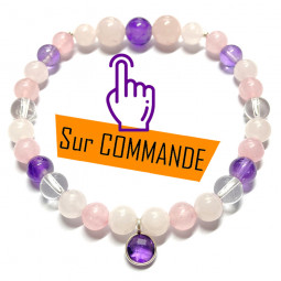 Bracelet Boules 3 Pierres