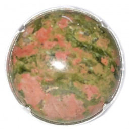 Bague Argent & Unakite