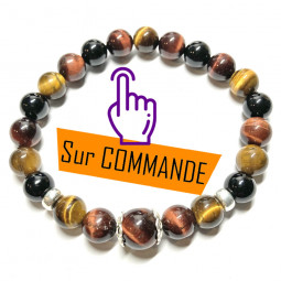 Bracelet Boules 3 Pierres