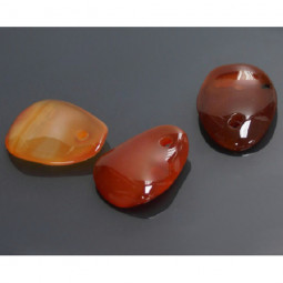 Pendentif en Cornaline Vibrations Cristallines