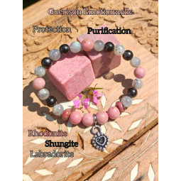 Bracelet 3 Pierres Vibrations Cristallines