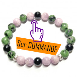 Bracelet Boules 3 Pierres