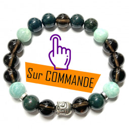 Bracelet Boules 3 Pierres