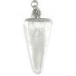 Pendule Cône en Sélénite