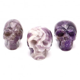 Crâne en Améthyste