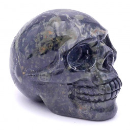 Crâne en Jaspe Kambaba