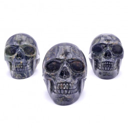 Crâne en Jaspe Kambaba