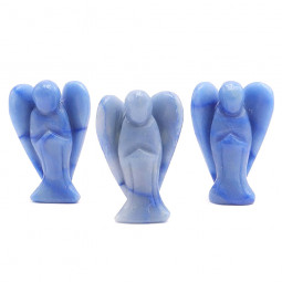 Ange en Aventurine Bleue