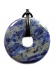 Pendentif Donut en Sodalite