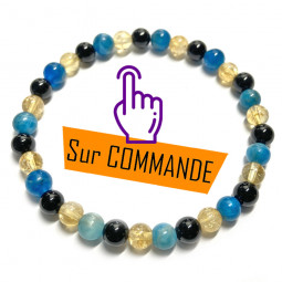 Bracelet Boules 3 Pierres