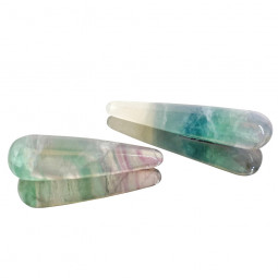 Bâton de massage en Fluorite