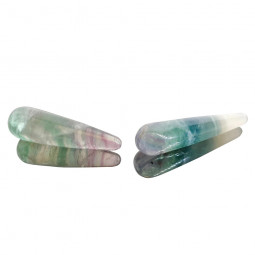 Bâton de massage en Fluorite