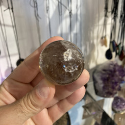 Sphère en Quartz Fumé