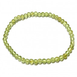 Bracelet Boules en Péridot
