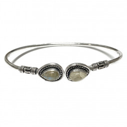 Bracelet en Bronze & Labradorite