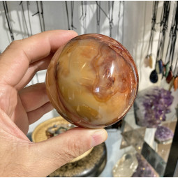 Sphère en Cornaline