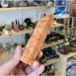 Pointe en Calcite Orange