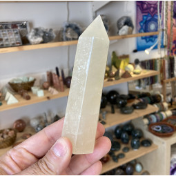 Pointe en Calcite Miel