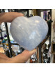 Coeur en Calcite Bleue