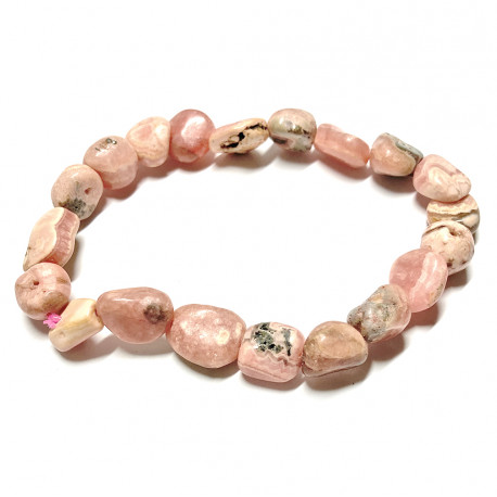 Bracelet Grains en Rhodochrosite