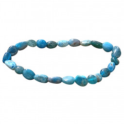 Bracelet Grains en Apatite