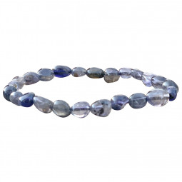 Bracelet Grains en Iolite
