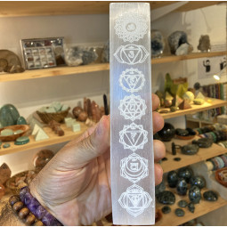 Réglette en Sélénite 7 Chakras