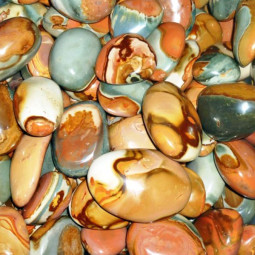 Galet de Jaspe Polychrome