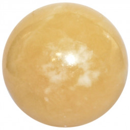 Sphère en Calcite Jaune