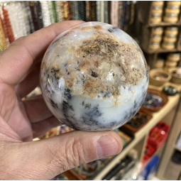 Sphère en Agate Dendrite