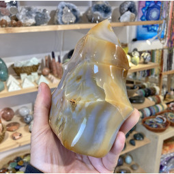 Forme libre en Cornaline