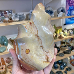 Forme libre en Jaspe Polychrome