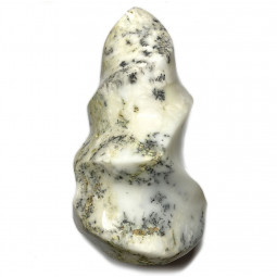 Forme libre Flamme en Agate Dendrite