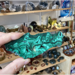 Tranche de Malachite - 118 grammes