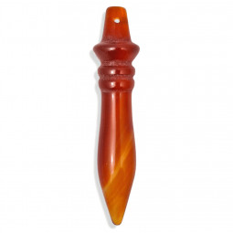 Pendule de Thot en Cornaline
