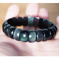 Bracelet en Obsidienne Oeil Céleste