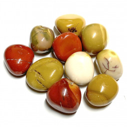 Pierre Roulée de Jaspe Mokaïte - 100 Grammes