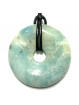 Pendentif Donut en Amazonite - 3 cm