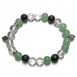 Bracelet Boules 3 Pierres