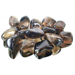 Pierre Roulée de Quartz Fumé