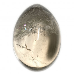 Oeuf en Quartz Fumé