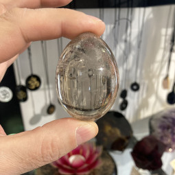 Oeuf en Quartz Fumé