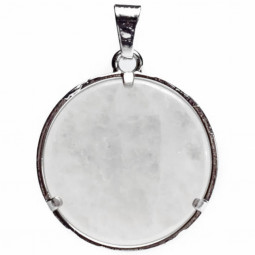 Pendentif Arbre de Vie Avec Cristal de Roche