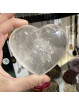 Coeur en Cristal de Roche - 384 Grammes